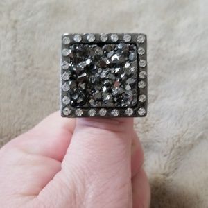 Gun metal ring